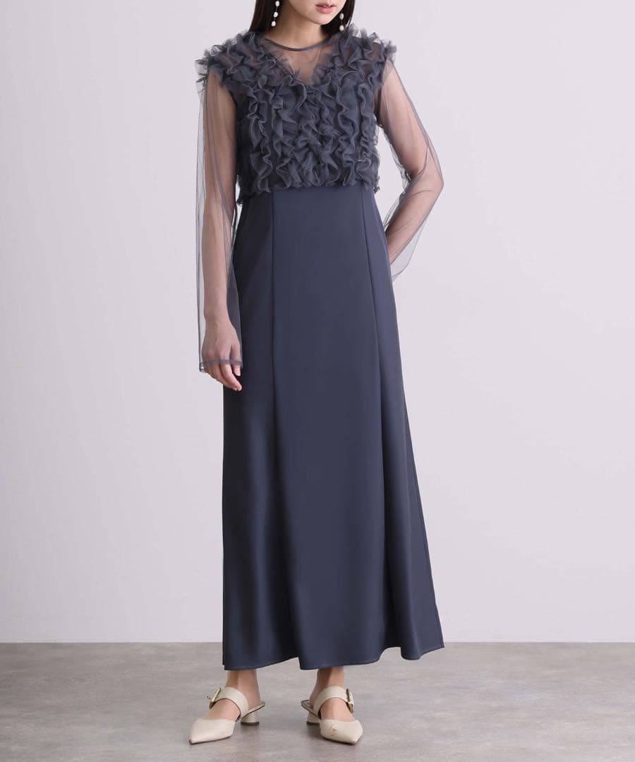 ✅パーティードレス 結婚式 お呼ばれ et.UNiVER alto kana S