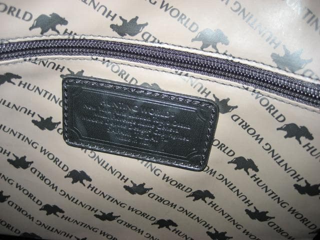 超美品ハンティングワールド キャンバス レザー大容量ボストンバッグ