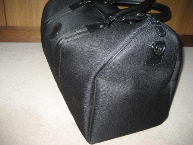 超美品ハンティングワールド キャンバス レザー大容量ボストンバッグ