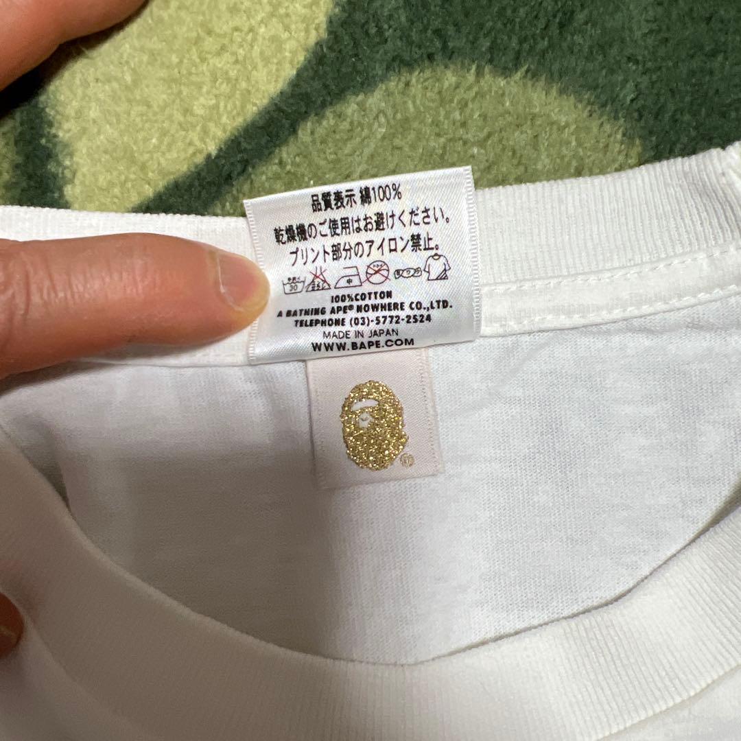 A bathing ape My melody コラボTシャツ