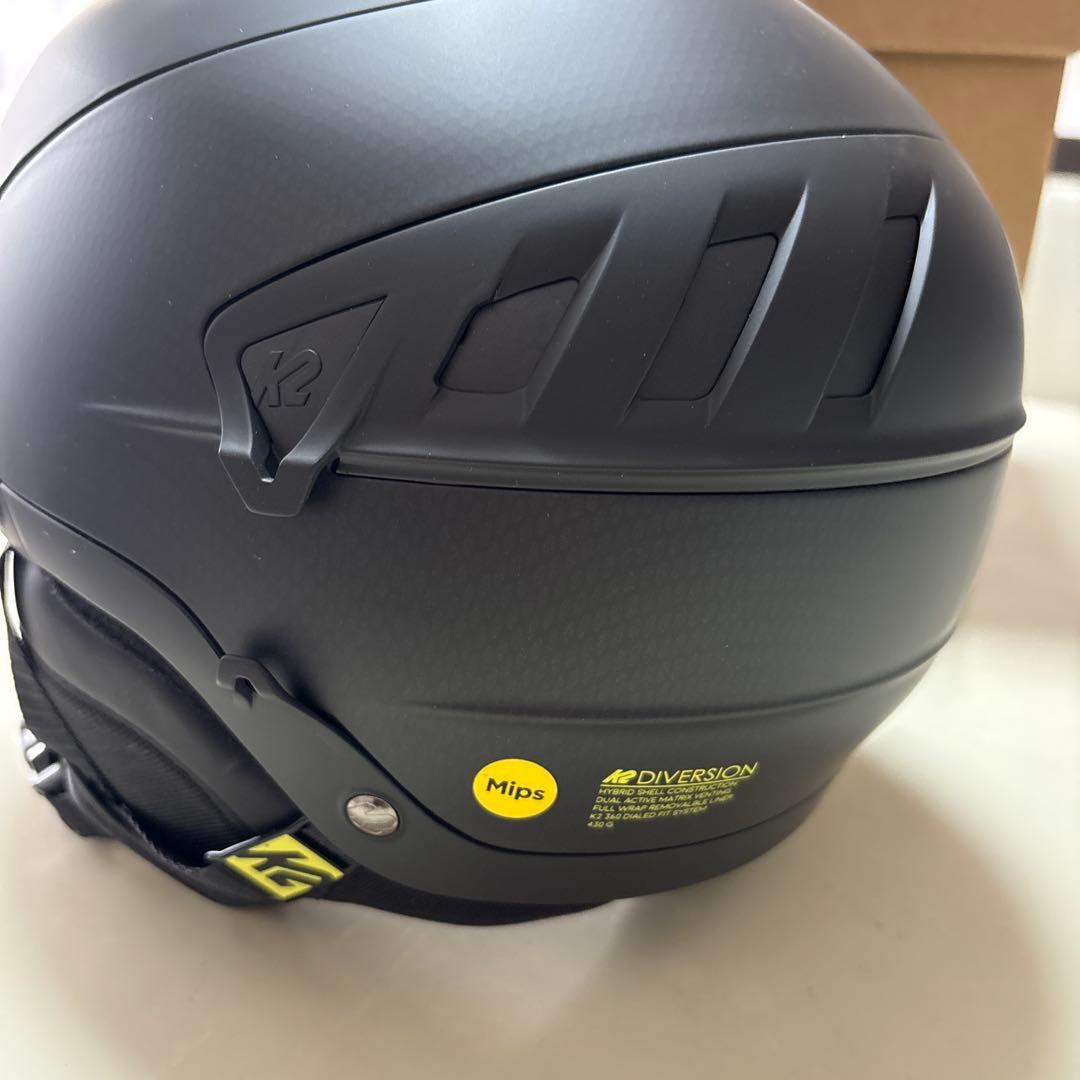【新品未使用】K2 DIVERSION MIPS BLACK L/XLヘルメット