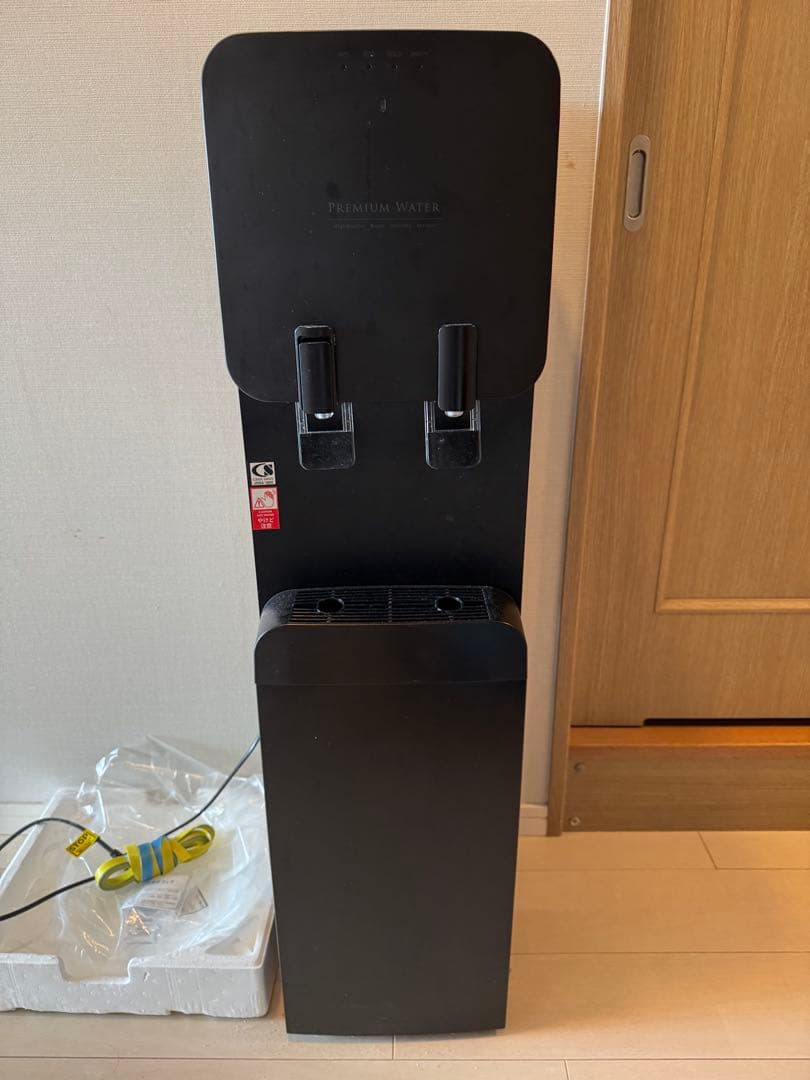 hiroプレミアムウォーター ウォーターサーバー ブラック