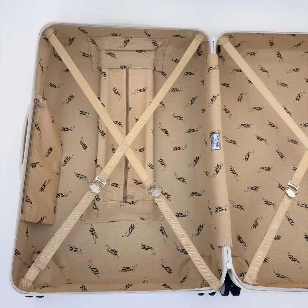 極美品 リモワ ユナイテッドアローズ サルサ 最大容量104L 4輪 TSA