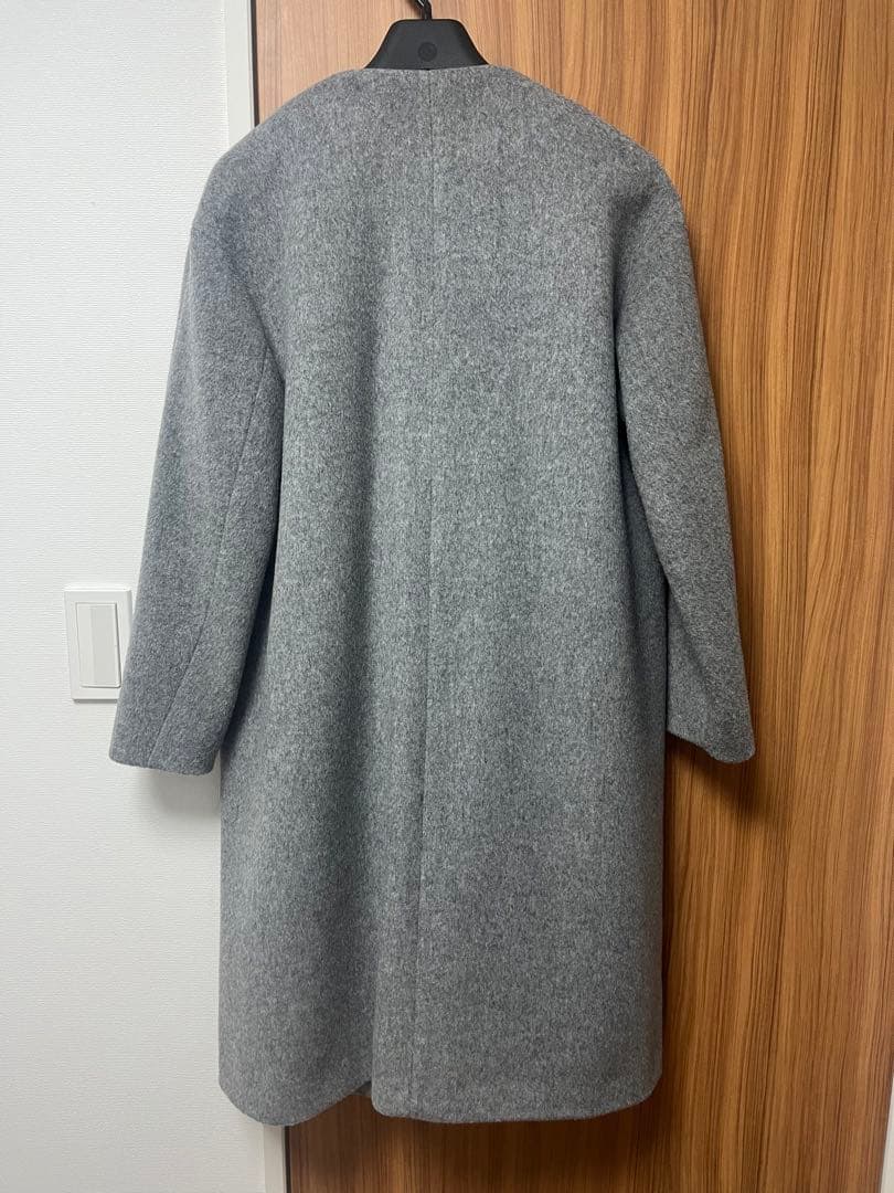 INED イネド　ノーカラーコート　超超美品