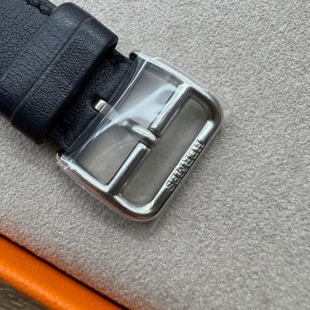 2166 Apple Watch エルメス　インディゴ　ドゥブルトゥール　二重