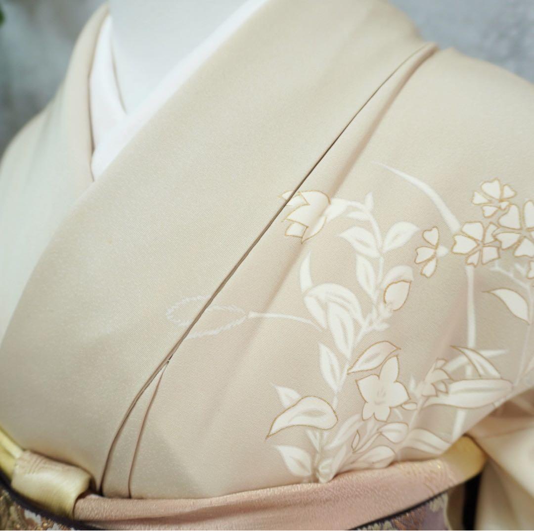 訪問着フルセット264▪︎卒業式　入学式　お宮参【訪問着、袋帯、帯締め、帯揚げ】