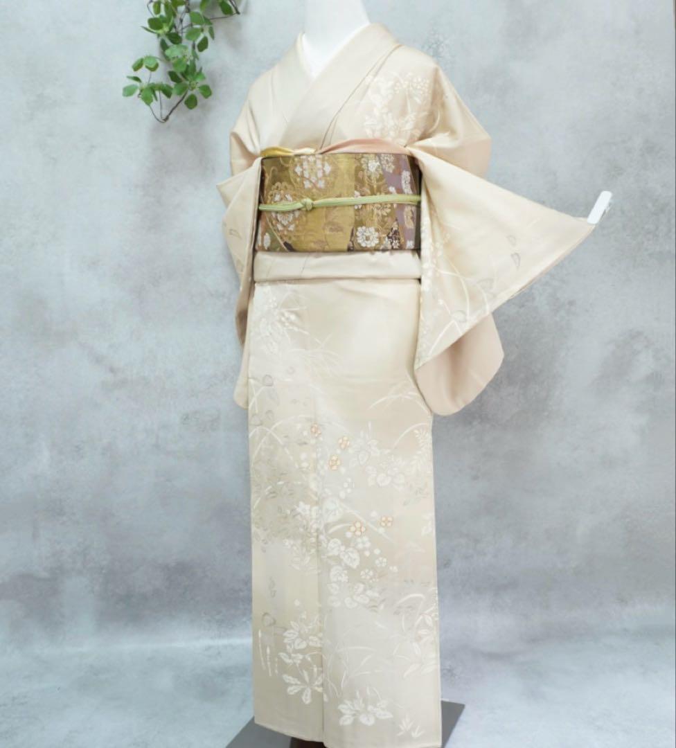 訪問着フルセット264▪︎卒業式　入学式　お宮参【訪問着、袋帯、帯締め、帯揚げ】