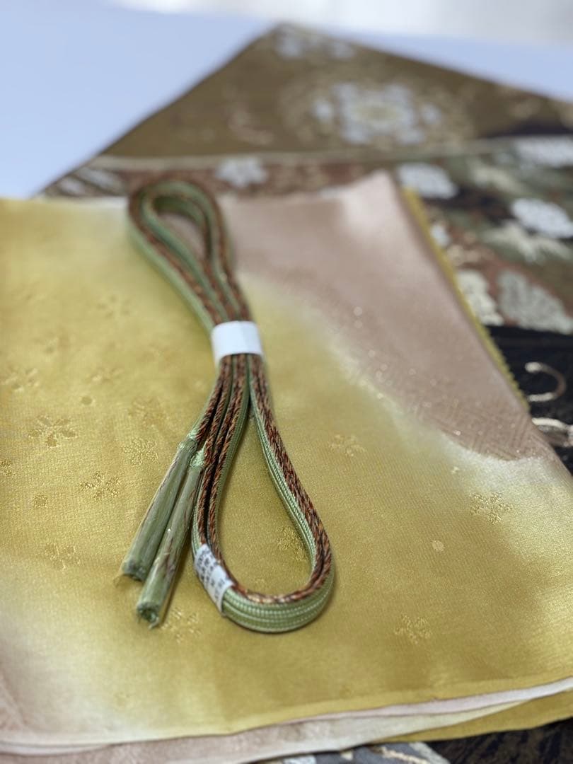 訪問着フルセット264▪︎卒業式　入学式　お宮参【訪問着、袋帯、帯締め、帯揚げ】