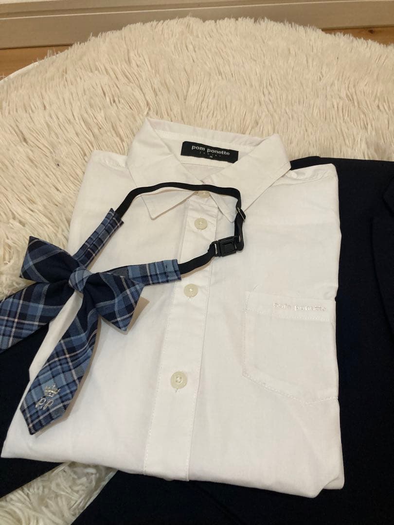 ポンポネット フォーマル　スーツ　お受験　卒業式　150 160