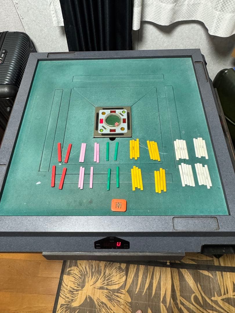 り*う様 電動麻雀卓 自動配牌機能付き　AM-9401A型　電元オートメーション