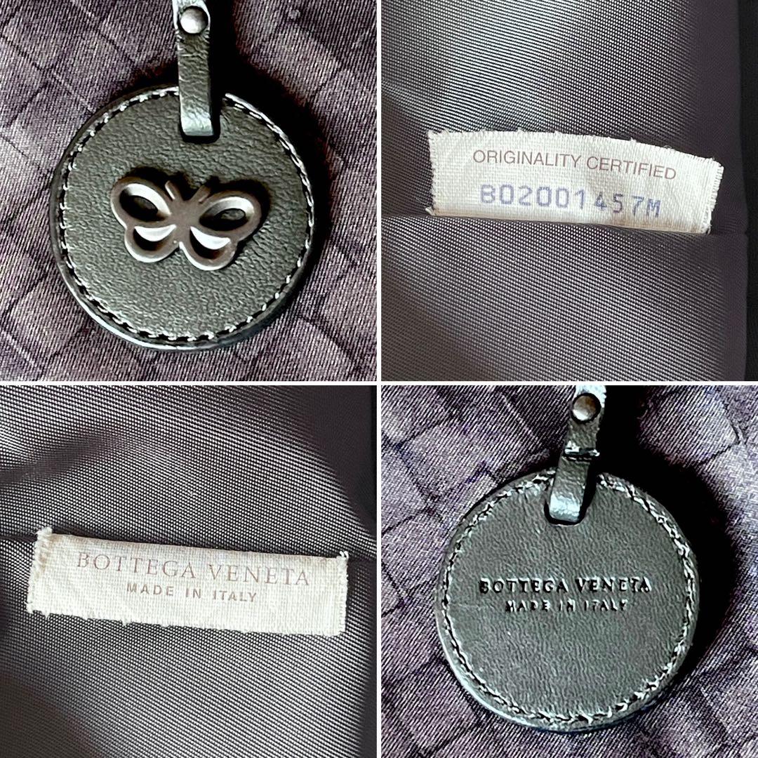 ボッテガヴェネタ イントレッチオ リュージョン ナイロントートバッグ 黒 美品