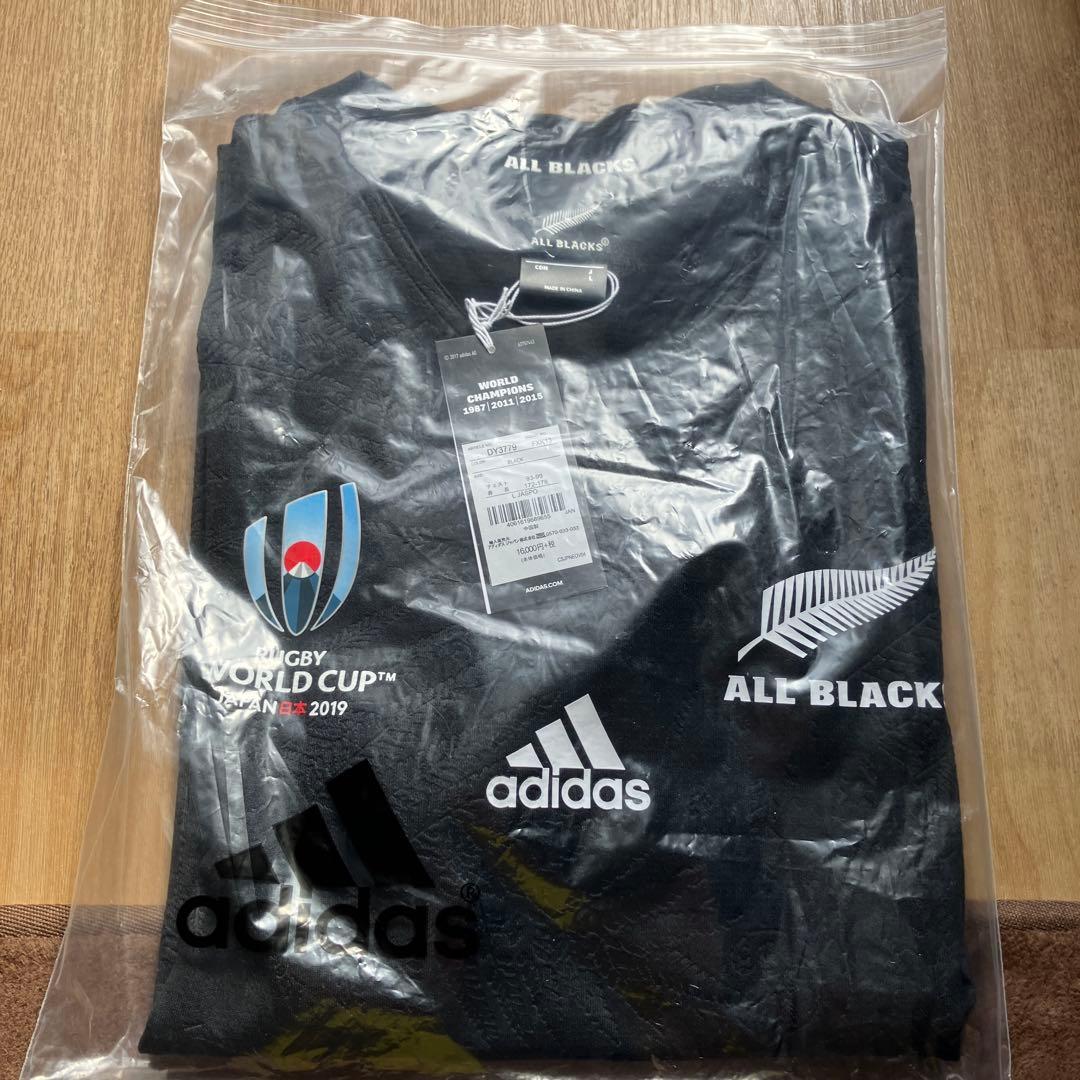 ラグビーワールドカップ2019 アディダス オールブラックス　tシャツ　ブラック