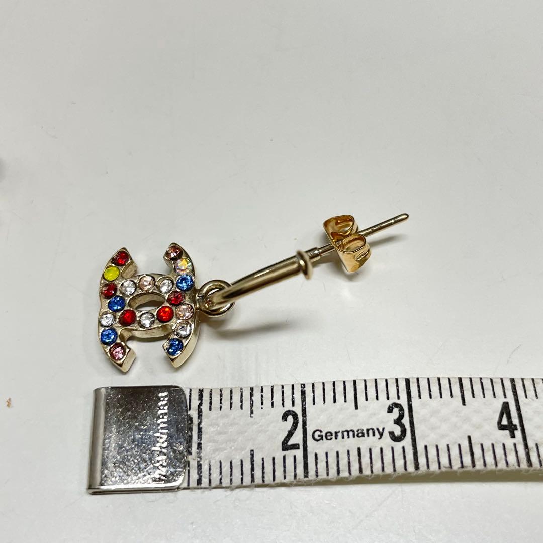 S*a様 CHANEL カラフルピアス　ココマーク