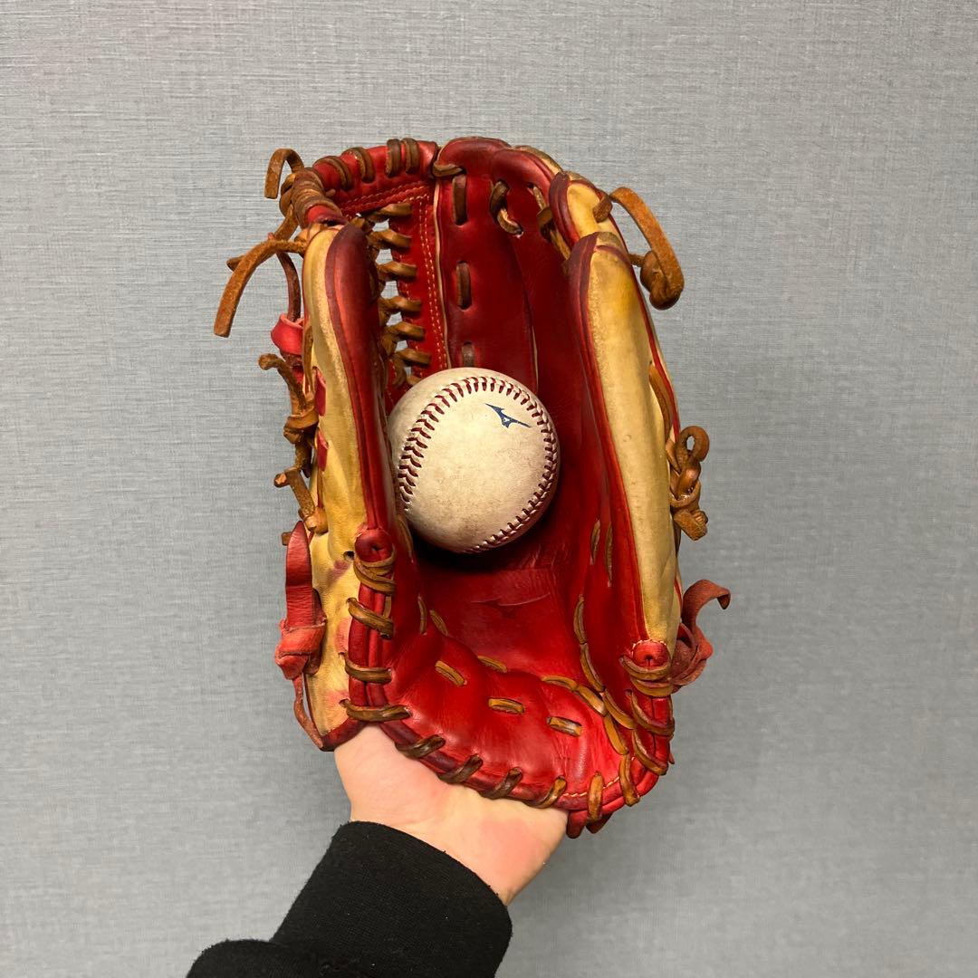 1211 ミズノ グローバルエリート 型抜群 軟式少年 内野手用グローブ