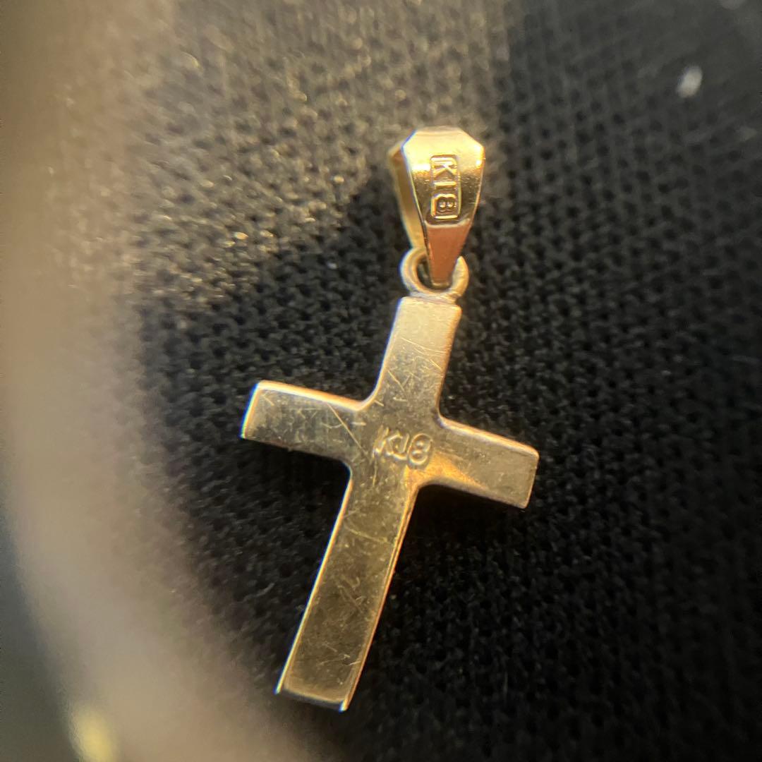 K18 クロス ペンダントトップ ネックレストップ