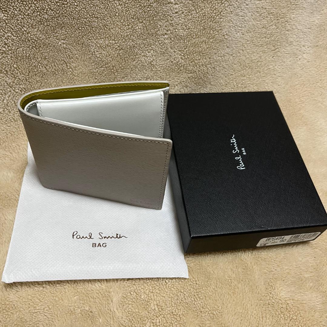【新品】Paul Smith ポールスミス クラシックエンボス 2つ折り財布