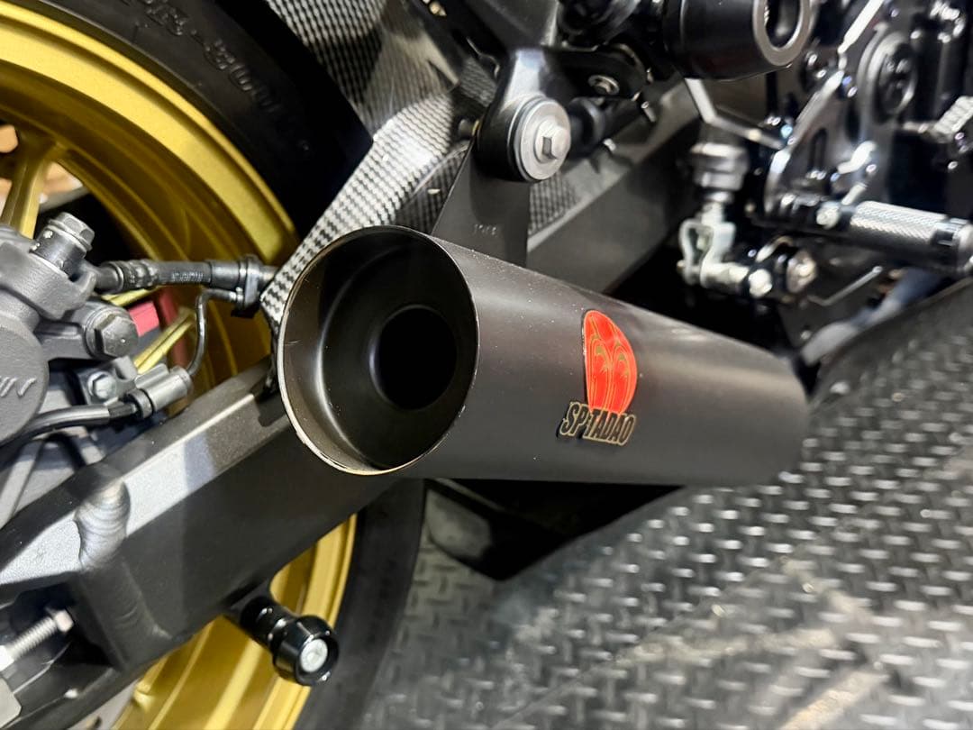 美品！SP忠男 カワサキ Z900RS（2BL用） マフラー 希少 赤ステッカー