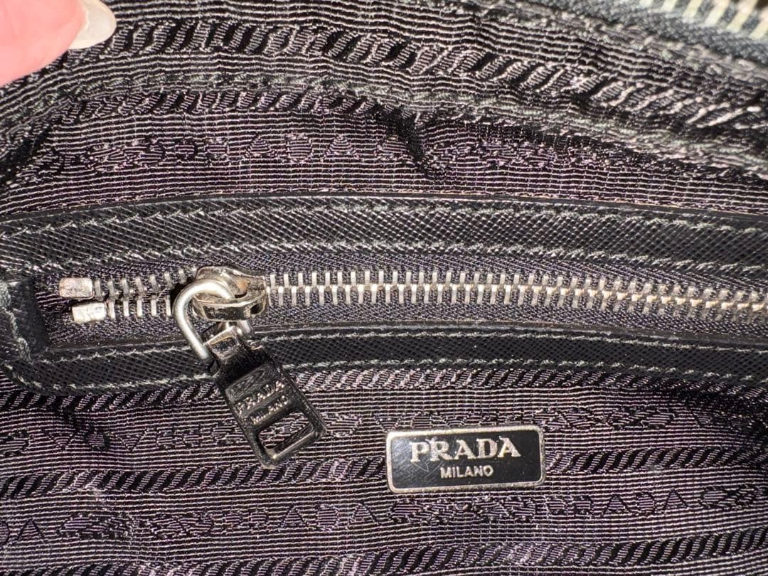直営店購入⭐︎PRADA ブラック チェーン ショルダーバッグ