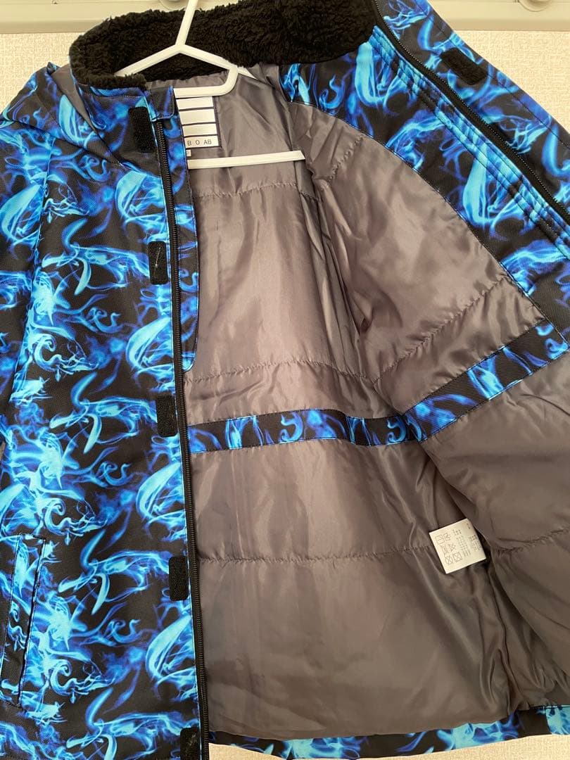 【新品タグ付き】スキーウェア 150 ① 青