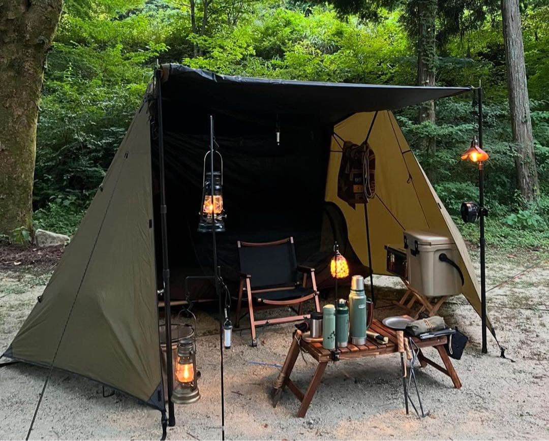 激レアHelinox Tac Field 4.0 カーキテンタープ ヘリノックス