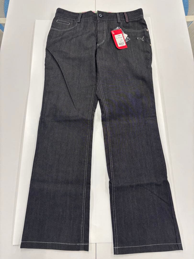 新品！PUMA ブーツカットデニム 862880 ウエスト88