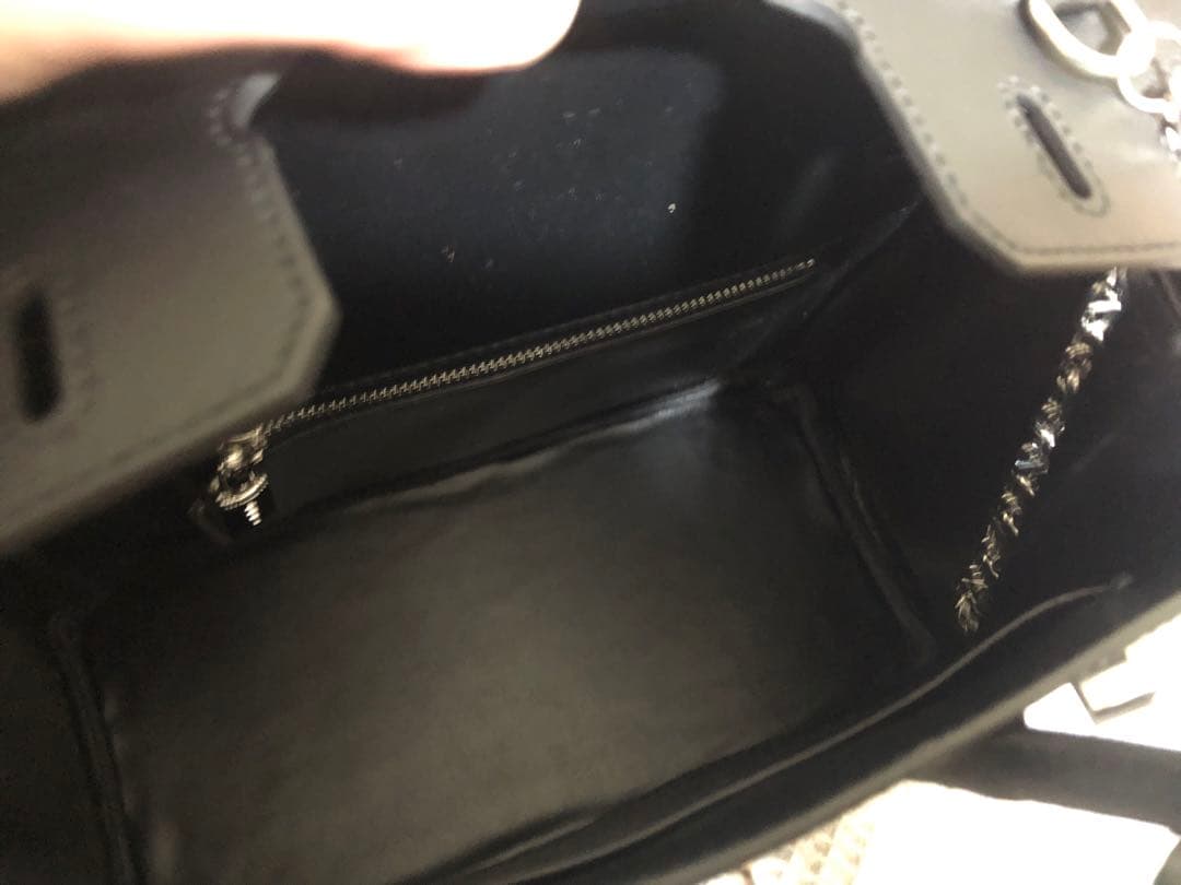 HERMES エルメス ノベルティ ハンドバッグ ブラック