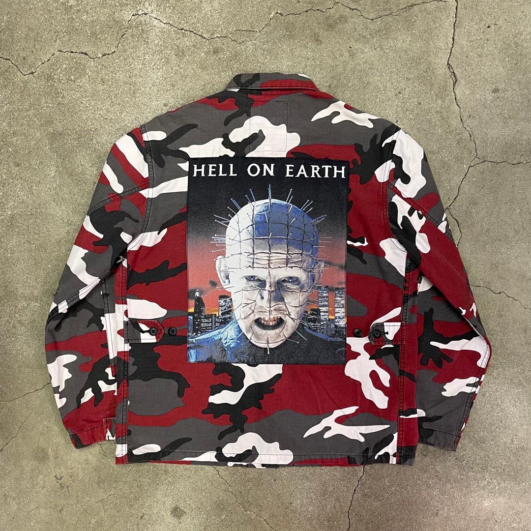 ジャケット・アウター 18ss Supreme Hellraiser BDU Shirt S