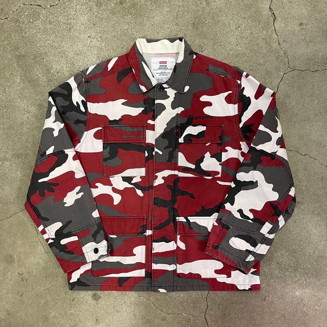 ジャケット・アウター 18ss Supreme Hellraiser BDU Shirt S