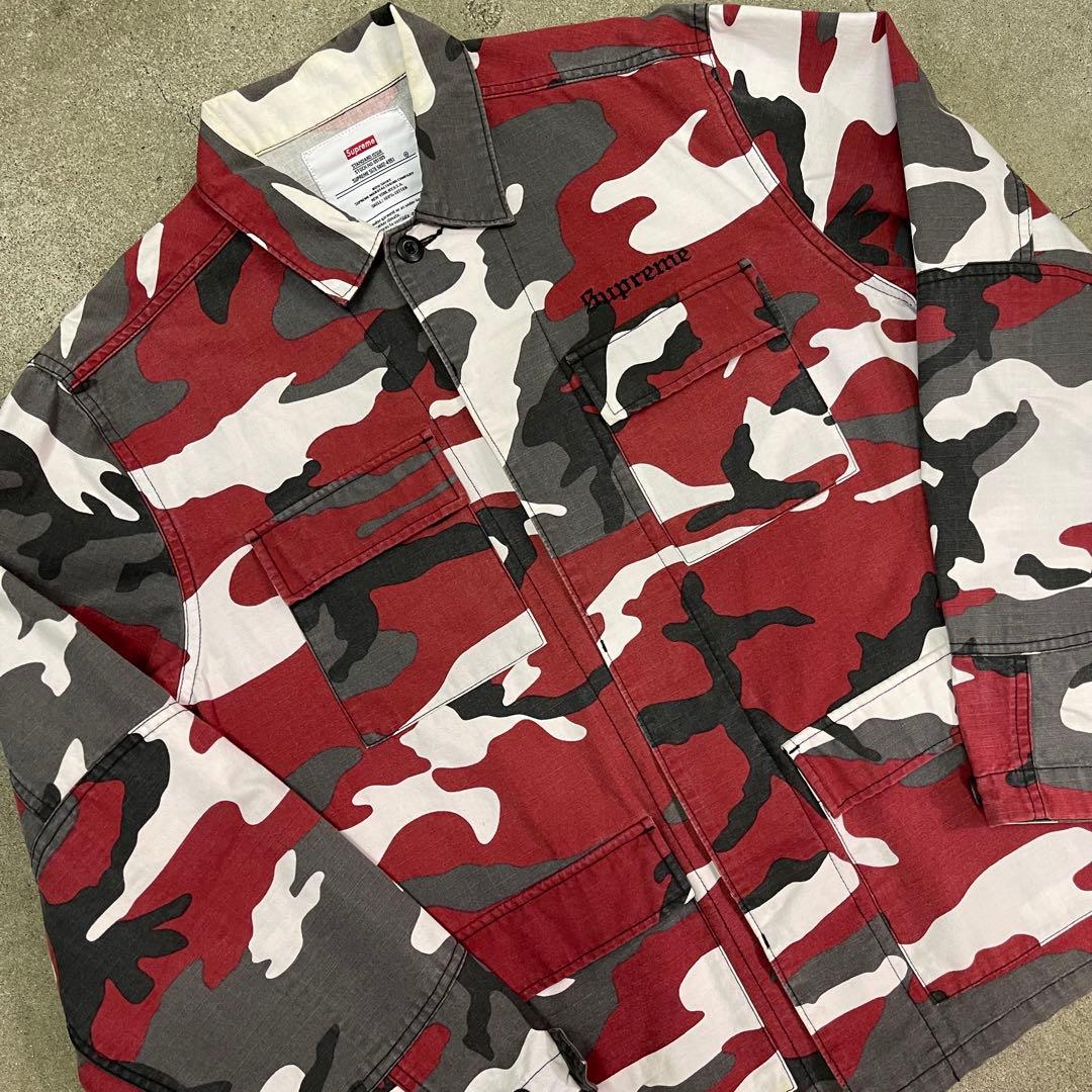 ジャケット・アウター 18ss Supreme Hellraiser BDU Shirt S