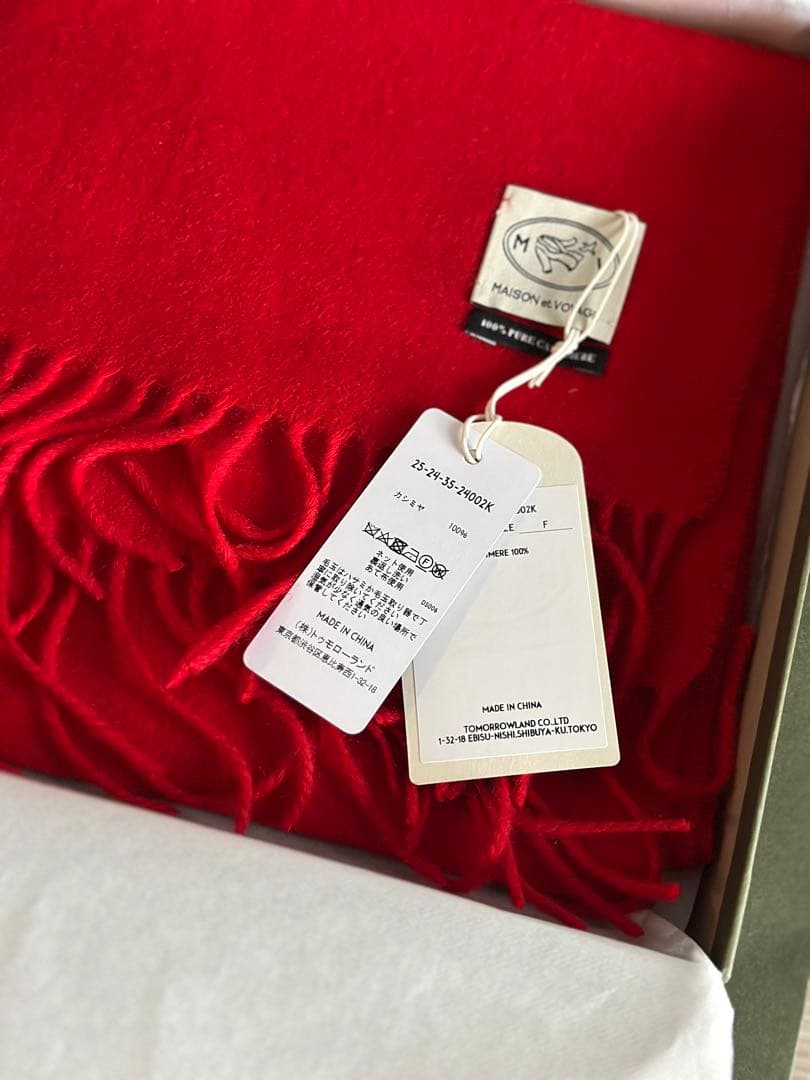 MAISON et VOYAGE カシミヤ ストール