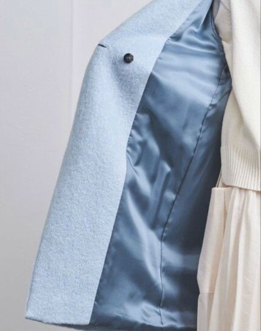 シャギー ビッグテーラード コート XS