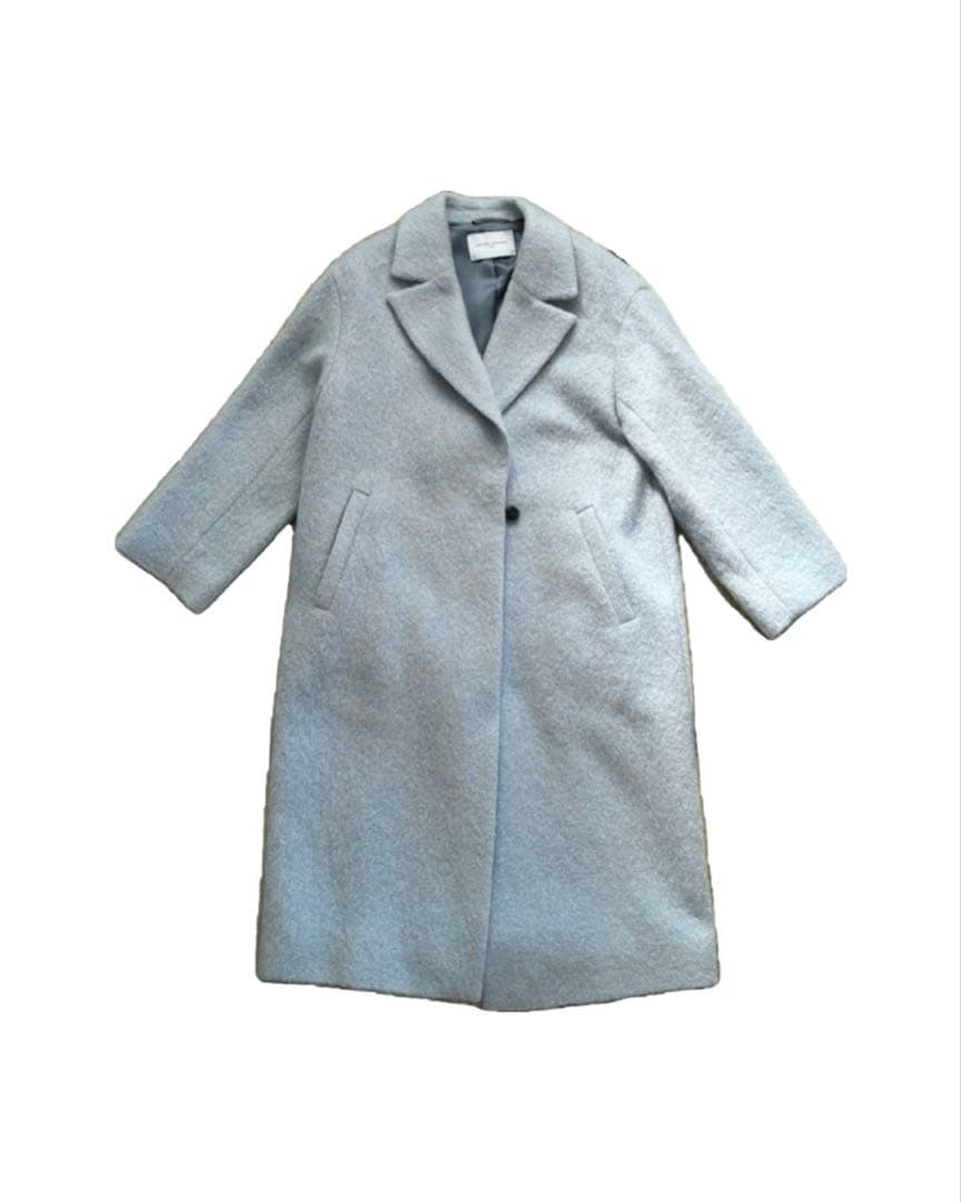 シャギー ビッグテーラード コート XS