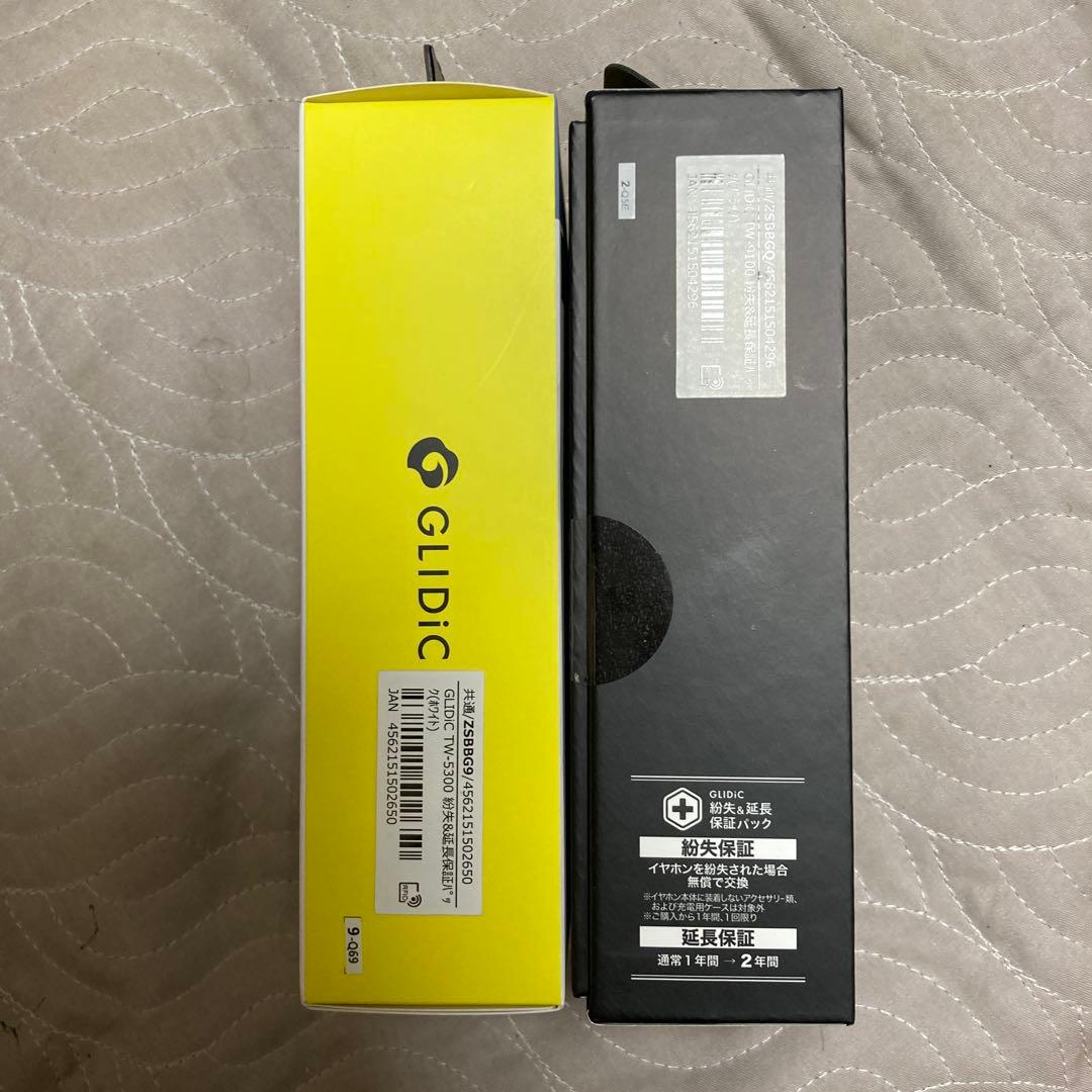 【新品・未開封】GLIDiCTW-9100と TW-5300ワイヤレスイヤホン