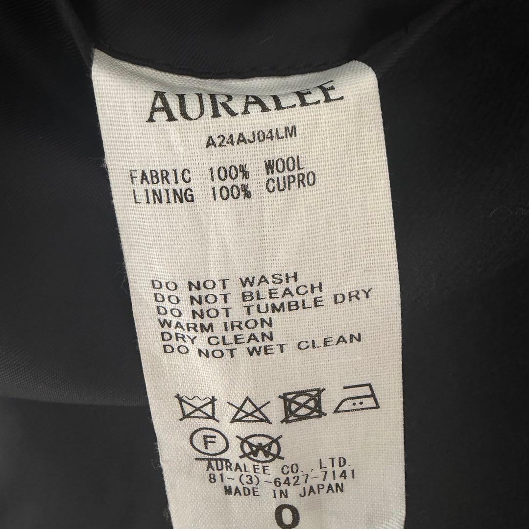ジャケット・アウター 24AW AURALEE LIGHT MELTON JACKET 0