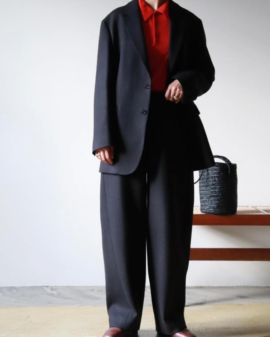 ジャケット・アウター 24AW AURALEE LIGHT MELTON JACKET 0