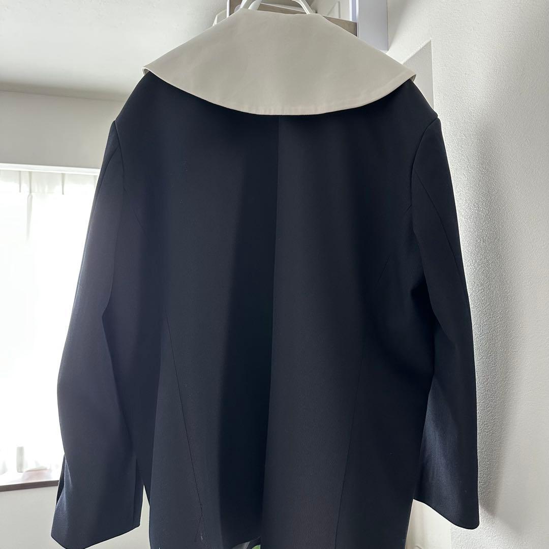 ジャケット・アウター CLANE SAILOR COLLAR TAILORED JACKET