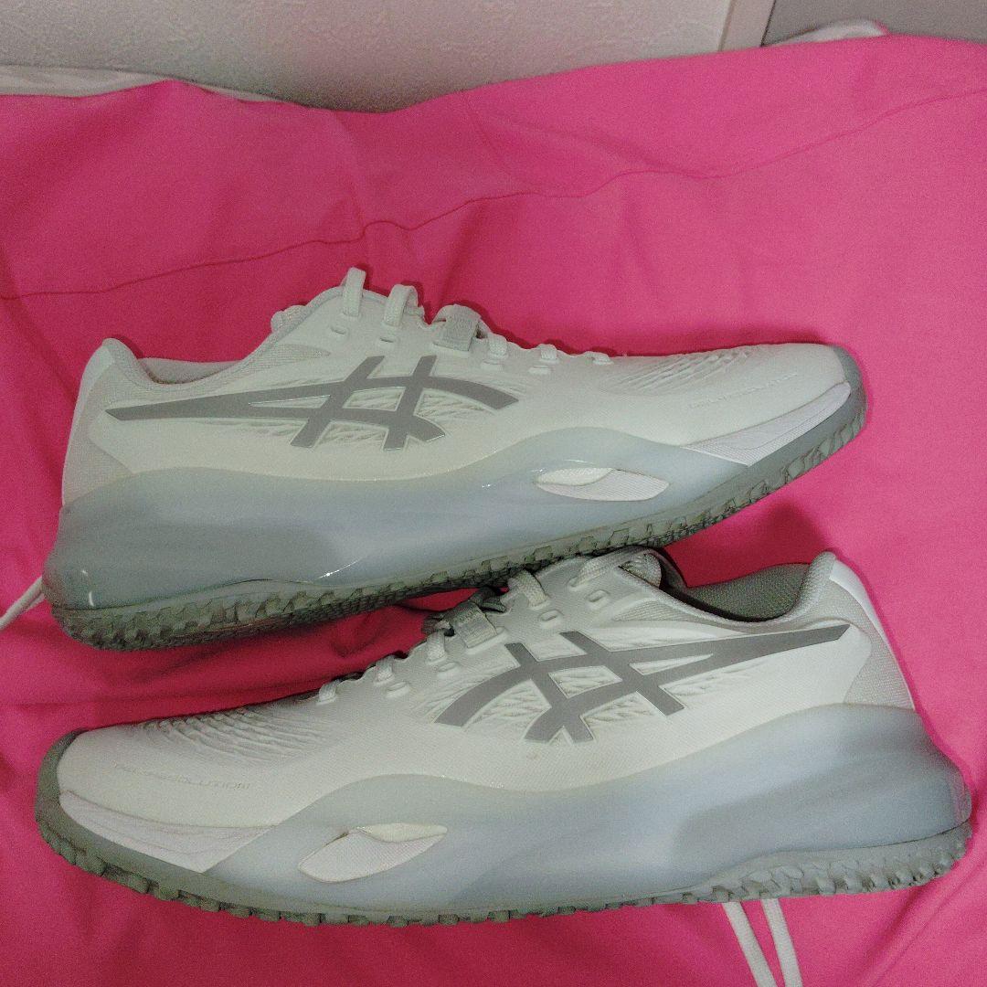 美品asics GEL-RESOLUTION X 3EワイドOC テニスシューズ