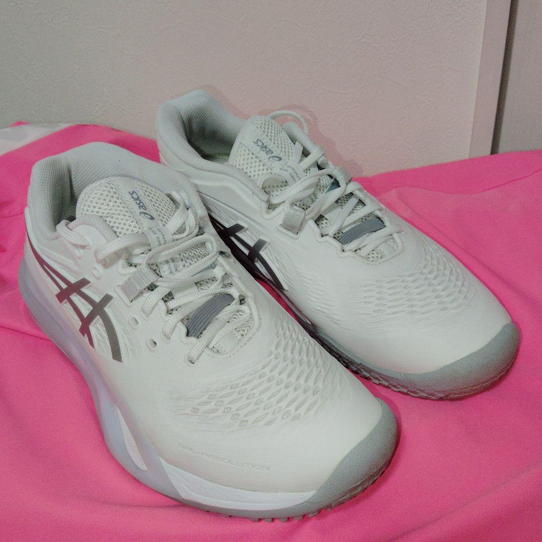 美品asics GEL-RESOLUTION X 3EワイドOC テニスシューズ