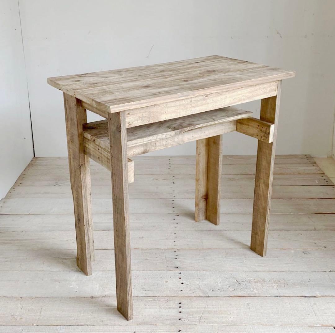 木製無垢板　机　パソコン　デスク