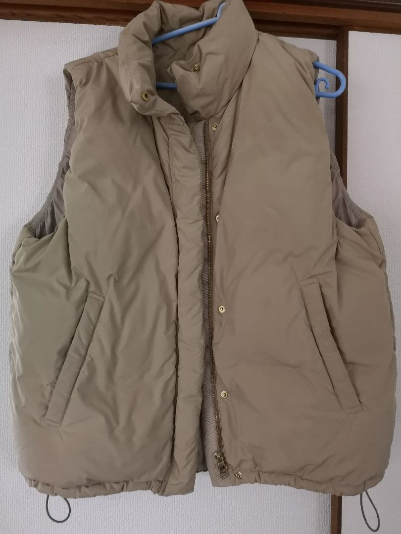 クッキーモンスター　IENA LIMONTA ダウンベスト　ベージュ