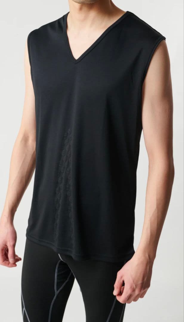 新品 メンズ Mサイズ リライブシャツ ノースリーブ インナー 2枚