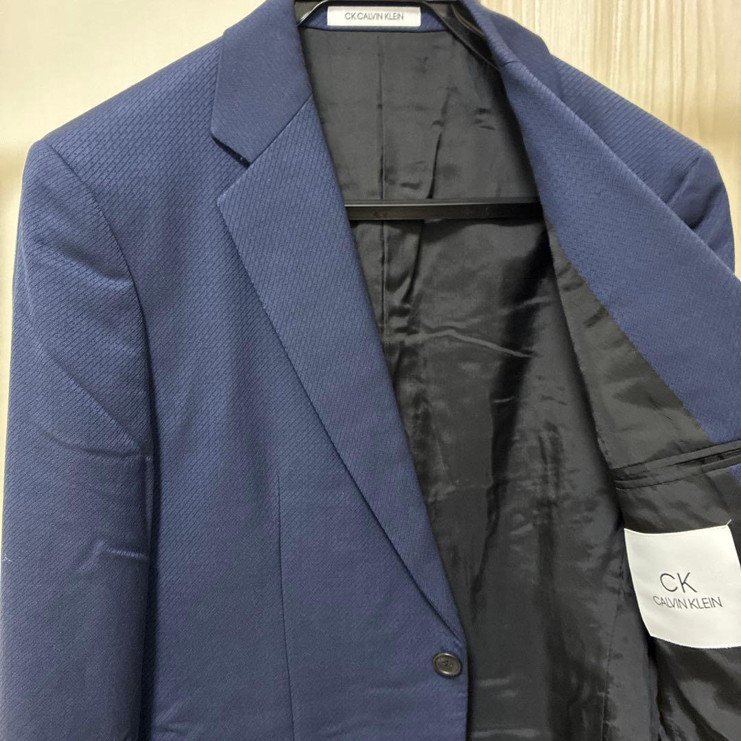 カルバンクライン 3ピース スーツ ネイビー セットアップ