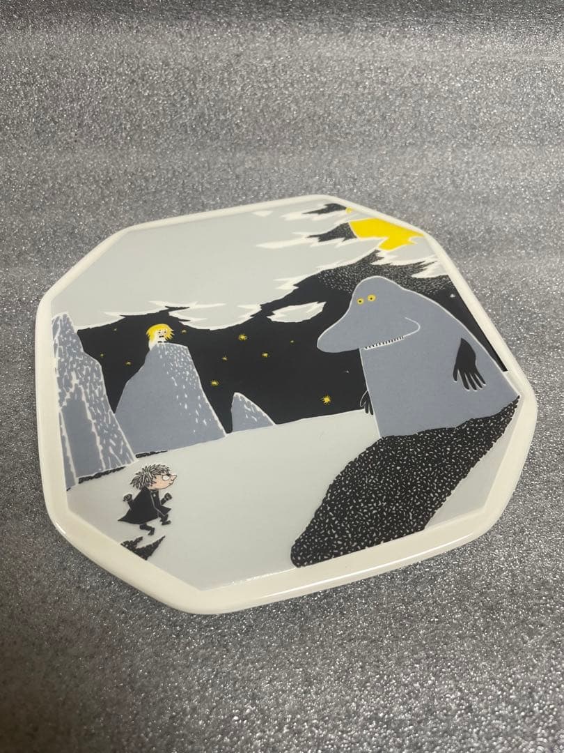 ARABIA アラビア ムーミン 八角形 ウォールプレート 5/6 未使用