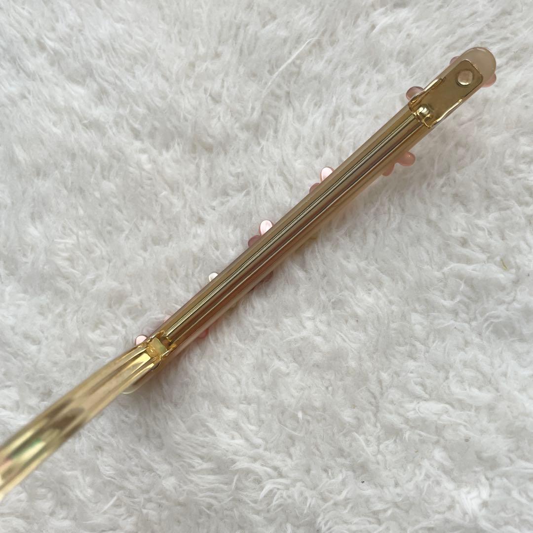 美品★ アレクサンドルドゥパリ フルーレット 花 ロングバレッタ