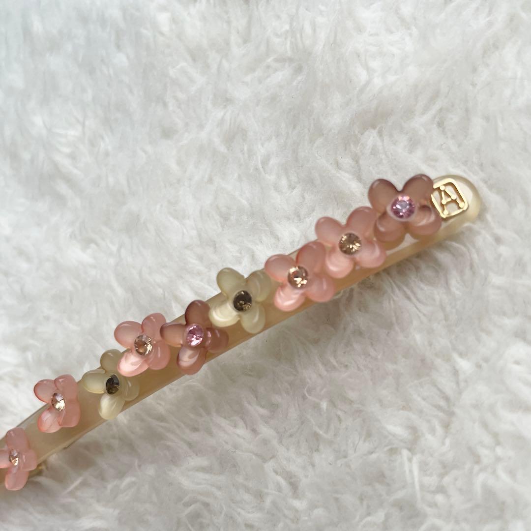 美品★ アレクサンドルドゥパリ フルーレット 花 ロングバレッタ