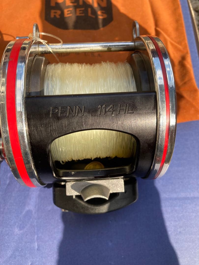 PENN114HLスペシャルセネター6/0アルミボディアルミスプール