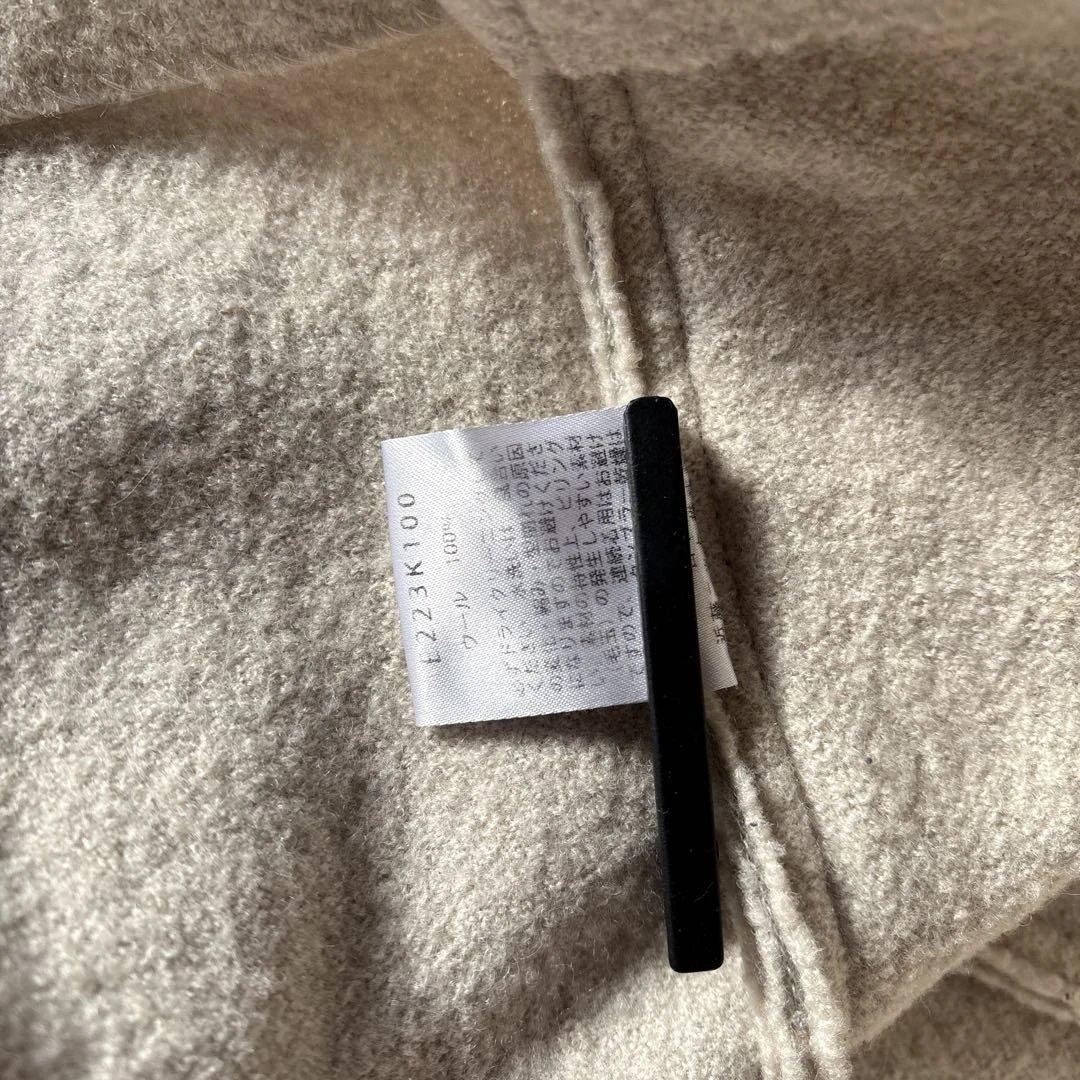 エヴァムエヴァのプレスウール100% ショートコートヨーガンレールお好きな方にも