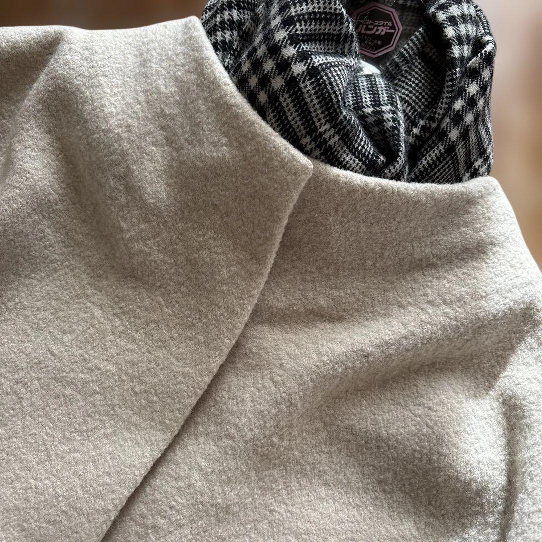 エヴァムエヴァのプレスウール100% ショートコートヨーガンレールお好きな方にも