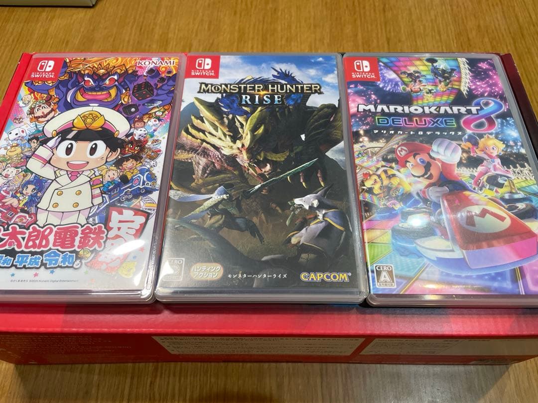 美品Nintendo Switch(ニンテンドースイッチ)ソフト3本セット