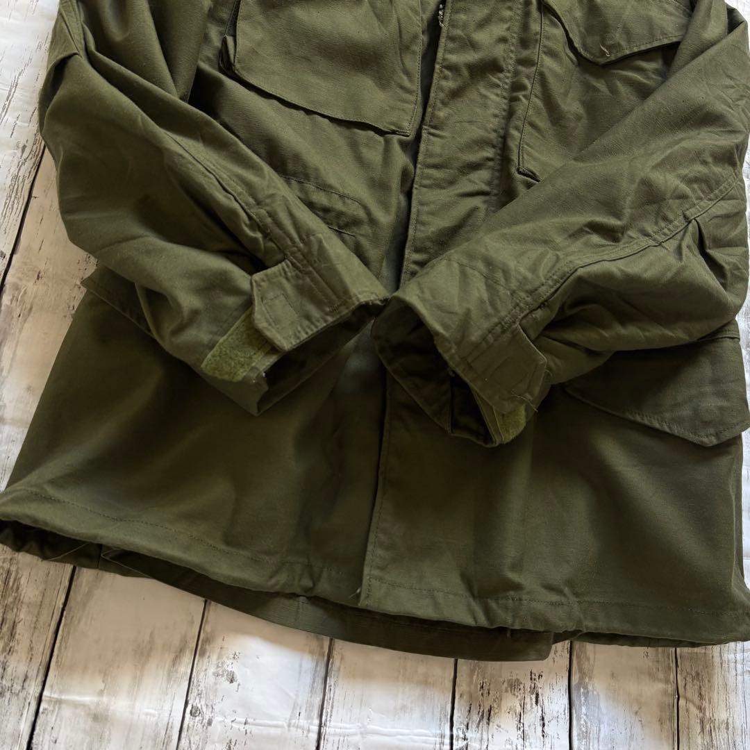 80s 米軍実物 ALPHA M-65 フィールドジャケット 3rd